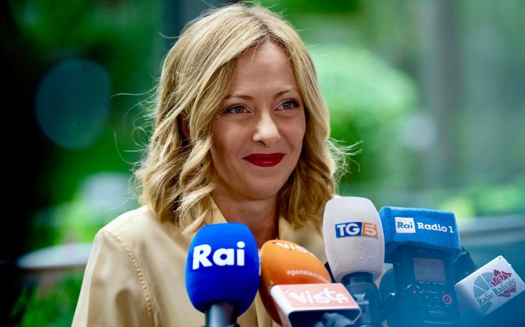 La Presidente del Consiglio Giorgia Meloni - Interno18.it